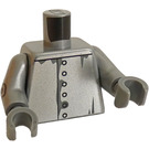 LEGO Flat Silver Tin Man Minifig Torso (973 / 76382)