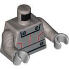 LEGO Flat Silver Ultron with Short Legs Minifig Torso (973 / 76382)