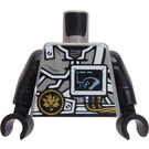 LEGO Flat Silver Zane Torso (973)