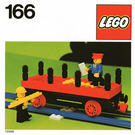 LEGO Flat Wagon Set 166-1 Instructions