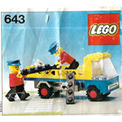 LEGO Flatbed Truck Set 643-1 Instructions