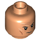 LEGO Flesh Boba Fett Minifigure Head (Recessed Solid Stud) (3626)