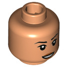 LEGO Flesh Cho Chang Minifigure Head (Recessed Solid Stud) (3626 / 39232)