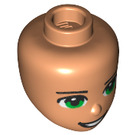 LEGO Flesh Felix Female Minidoll Head (1430 / 92198)