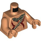 LEGO Huidskleurig Hovitos Warrior Minifig Torso (973 / 76382)