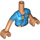 LEGO Fleisch Isabella im Polizei Uniform Friends Torso (73141 / 92456)