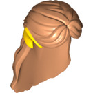 LEGO Fleisch Lange Haar mit Parted Bangs Gelb Elf Ohren (32859)