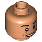 LEGO Flesh Mesut Özil Minifigure Head (Recessed Solid Stud) (3626)