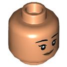 LEGO Fleisch Parvati Patil Minifigure Kopf (Einbau-Vollbolzen) (3626 / 88649)