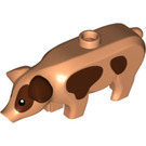 LEGO Flesh Pig with Dark Brown Spots (25368 / 87621)