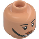 LEGO Flesh Rebel Crew Minifigure Head (Recessed Solid Stud) (3274 / 104755)