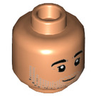 LEGO Flesh Tan France Minifigure Head (Recessed Solid Stud) (3626 / 78506)