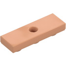 LEGO Flesh Tile 1 x 3 Inverted with Hole (35459)