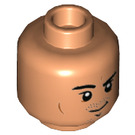LEGO Fleisch Wong Minifigure Kopf (Einbau-Vollbolzen) (3626 / 80470)
