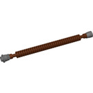 LEGO Flexible Hose 1 x 12 with Dark Stone Gray Ends (30527)