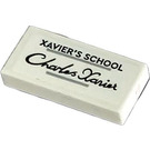 LEGO Tile 1 x 2 with Xavier's School Charles Xavier Sticker with Groove