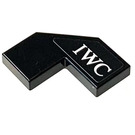 LEGO Tile 2 x 2 Corner with Cutouts with IWC (right) Sticker