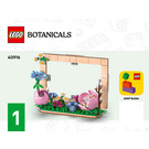 LEGO Floral Picture Frame Set 40916 Instructions