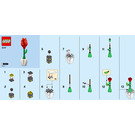 LEGO Flower Display 40187 Instrukcje