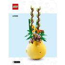 LEGO Flowerpot 40588 Instrucciones