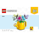 LEGO Flowers in Watering Can Set 31149 Instructions