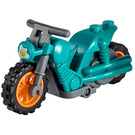 LEGO Flywheel Bike with Egg and Orange Rear Wheel