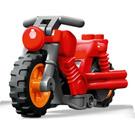LEGO Flywheel Bike with Orange Rear Wheel