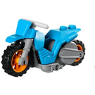LEGO Flywheel Bike with Orange Rear Wheel