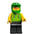 LEGO Aliments Delivery Cyclist Figurine