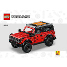 LEGO Ford Bronco SUV Set 42213 Instructions