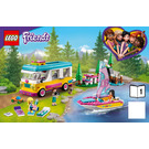 LEGO Forest Camper Van et Sailboat 41681 Instructions