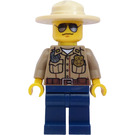 LEGO Forest Policeman with Radio and Hat Minifigure