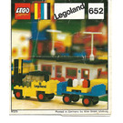 LEGO Fork Lift Truck and Trailer 652-1 Ohjeet