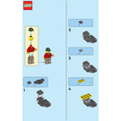 LEGO Vork Lift Truck 952212 Instructions