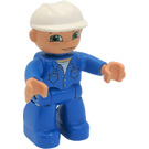 LEGO Forklift Conductor Figura Duplo