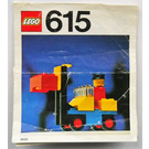 LEGO Forklift Set 615-2 Instructions