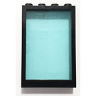 LEGO Frame 1 x 4 x 5 with Transparent Light Blue Glass