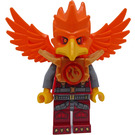 LEGO Frax - Ciemno czerwony Nogi Minifigurka