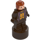 LEGO Fred / George Weasley Statuette with Bright Light Orange Vest Minifigure