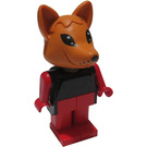 LEGO Freddy Fox with Black Top Fabuland Figure
