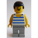LEGO Freestyle Figure mit Striped oben Minifigur