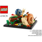 LEGO Friendly Snails Set 40788 Instructions