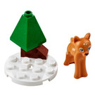 LEGO Friends Advent Calendar Set 41040-1 Subset Day 4 - Deer and Tree