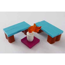 LEGO Friends Advent Calendar 41102-1 Teilmenge Day 17 - Benches and Candle