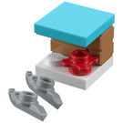 LEGO Friends Advent Calendar 41102-1 Teilmenge Day 2 - Bench and Ice Skates