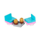 LEGO Friends Advent Calendar 41131-1 Deelverzameling Day 13 - Table, Chairs and Cupcakes