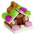 LEGO Friends Advent Calendar Set 41382-1 Subset Day 21 - Gingerbread House Tree Ornament