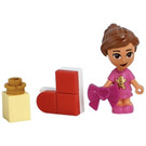LEGO Friends Advent kalender 41690-1 Subset Day 1 - Olivia, Stocking, and Package
