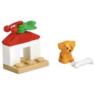 LEGO Friends Advent Calendar 41690-1 Deelverzameling Day 12 - Doghouse, Dog, and Bone