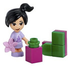 LEGO Friends Advent Calendar 41690-1 Deelverzameling Day 3 - Emma, Stocking, and Package